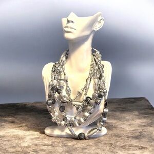 Sassy Jones Silver Fox Calliope Necklace